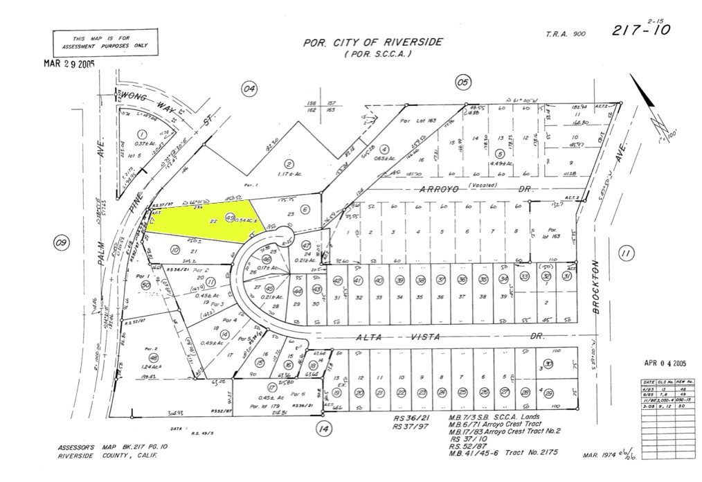 0 Alta Vista Drive Riverside, CA 92506 - Photo 4 of 4 a view of a swimming pool
