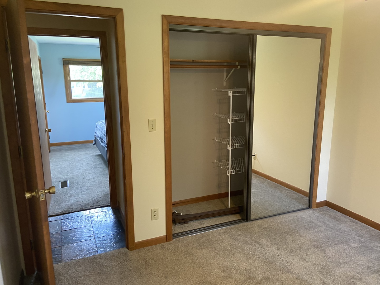 925 Knollside Road New Lenox, IL 60451 - Photo 16 of 32 an empty room with wooden floor and closet