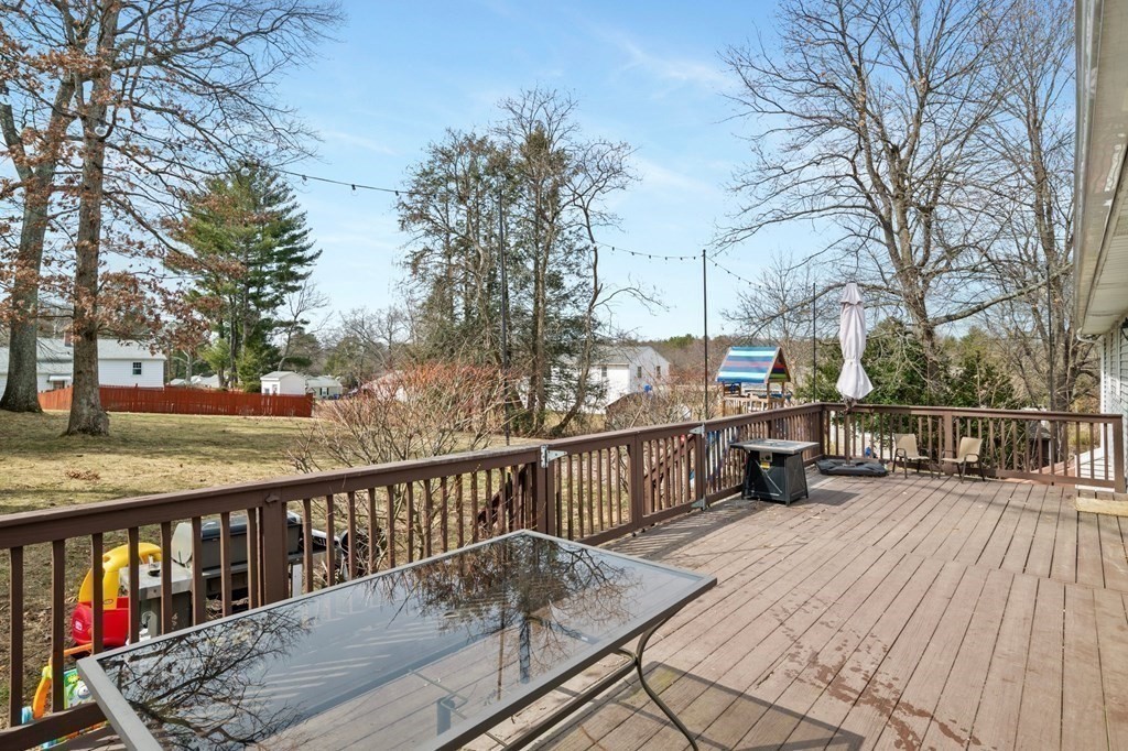 268 Forest Hills Road Springfield, MA 01128 - Photo 39 of 42 a view of a balcony with wooden fence