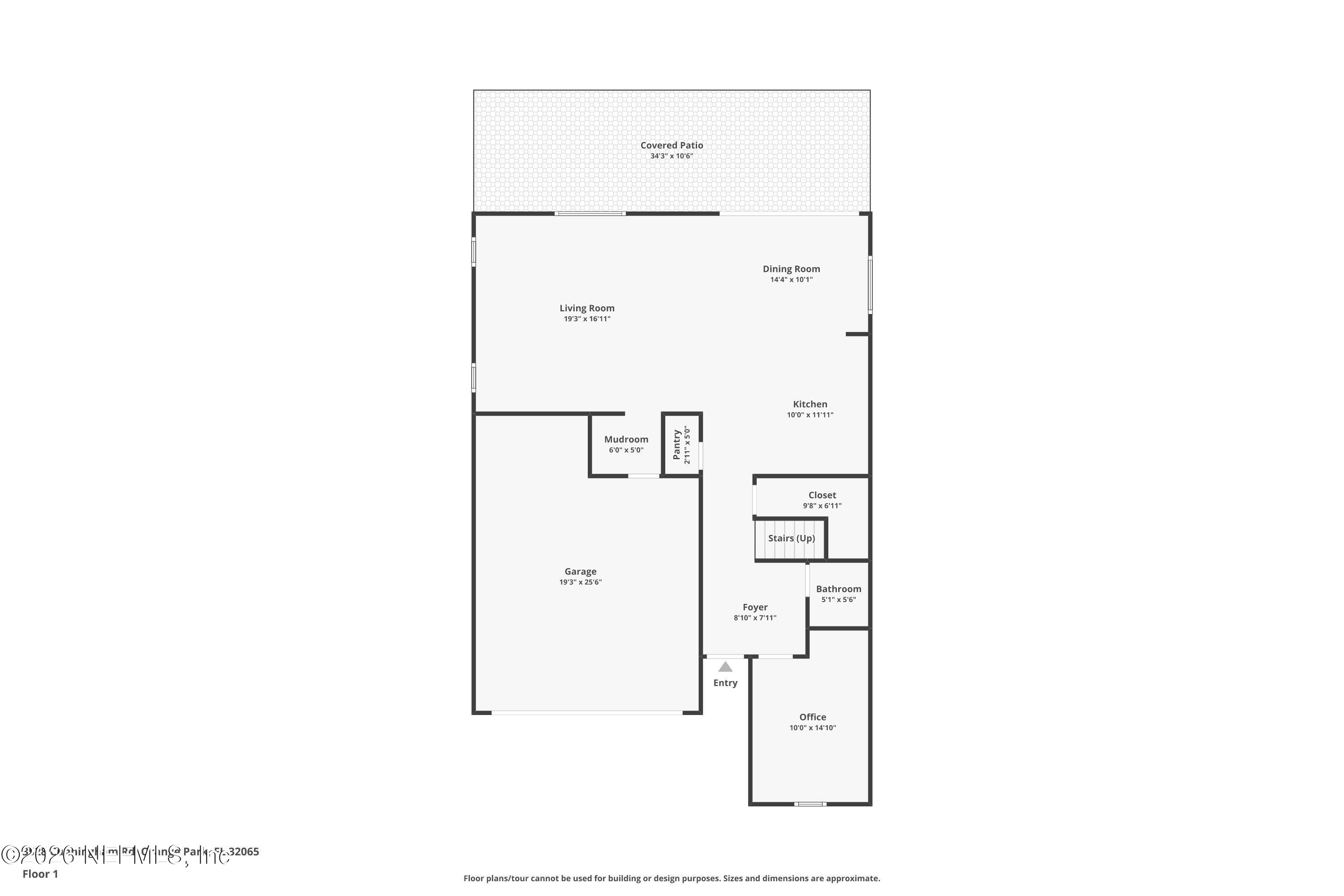 3528 Cunningham Road Orange Park, FL 32065 - Photo 43 of 45 Floor Plan Lower Level