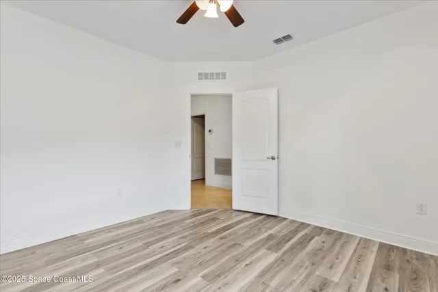 wooden floor in an empty room