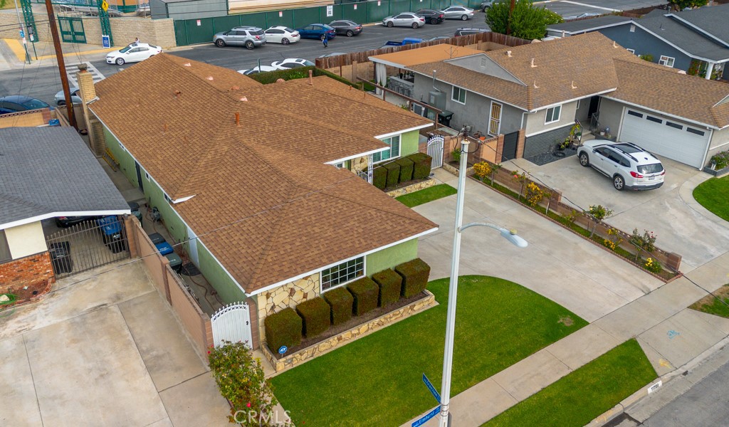 11229 Elmhurst Drive Norwalk, CA 90650 - Photo 52 of 54 a aerial view of a house with pool