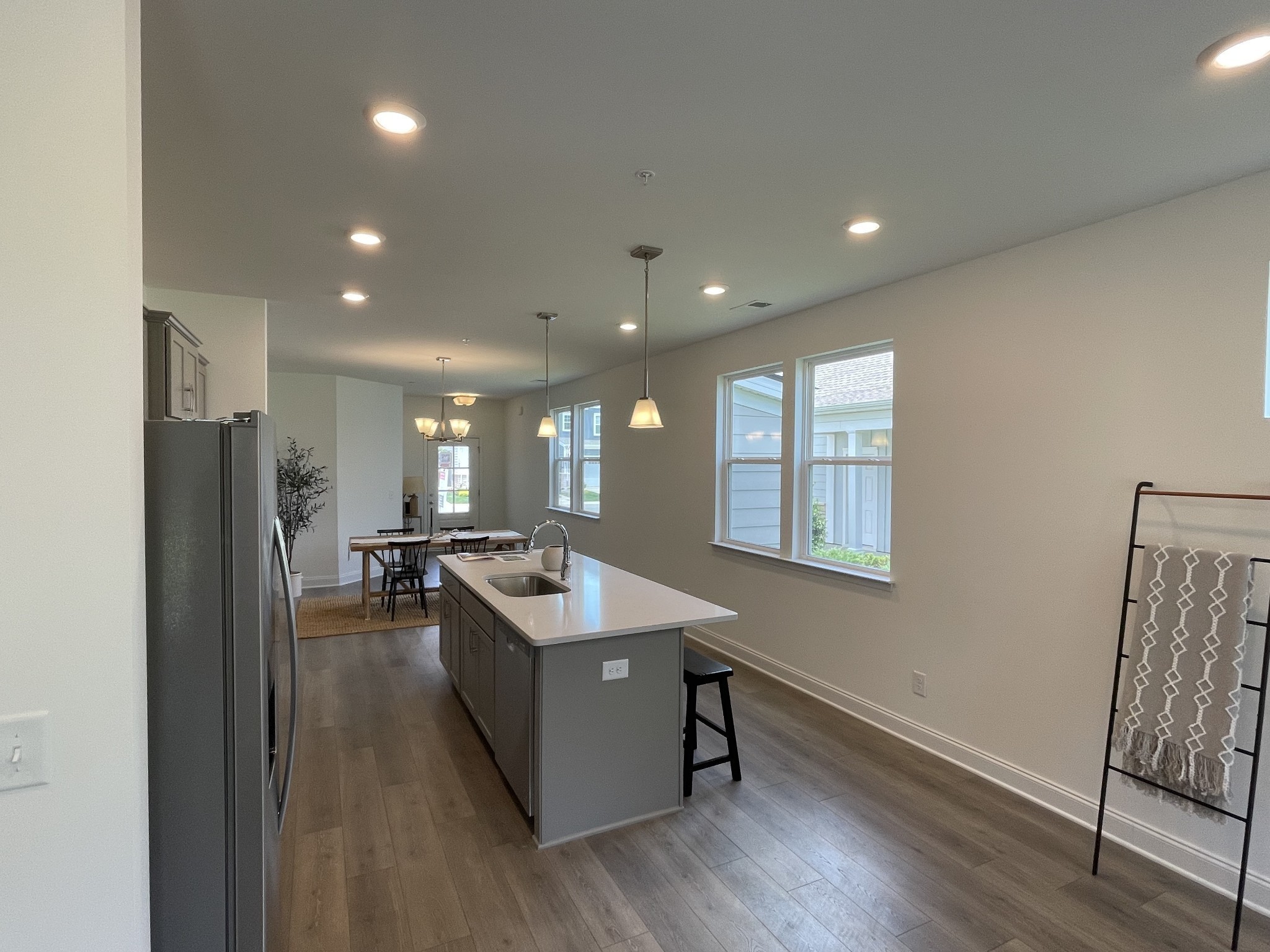 1169 Short Street Spring Hill, TN 37174 - Photo 6 of 17 a kitchen with sink refrigerator and window