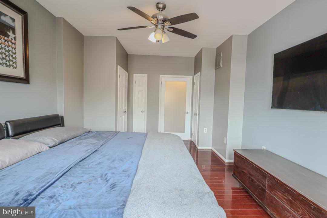 1139 Scott Street Baltimore, MD 21230 - Photo 26 of 60 a view of a bedroom with a flat screen tv