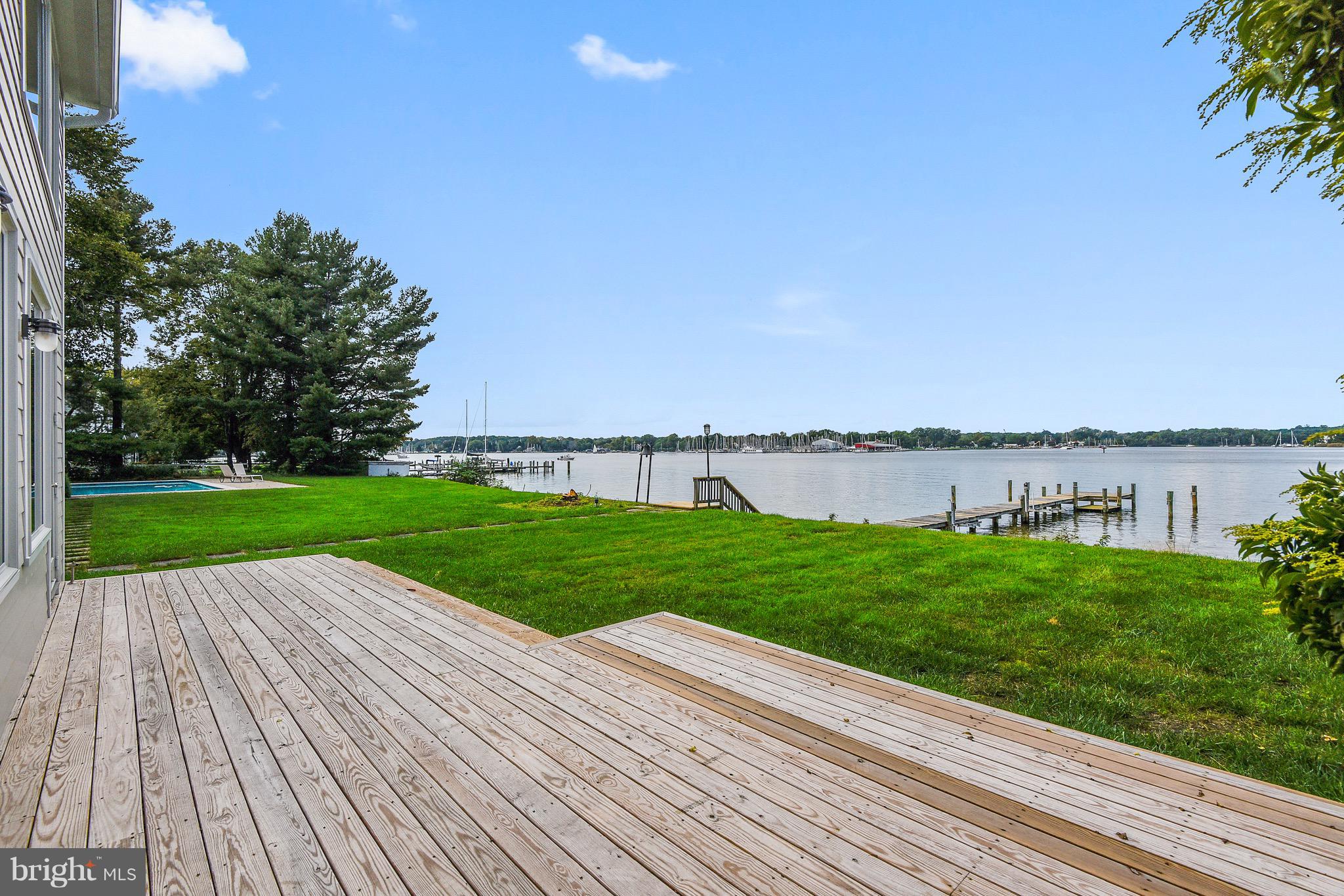 1101 Steamboat Road Shady Side, MD 20764 - Photo 9 of 34 Stunning views from waterfront deck