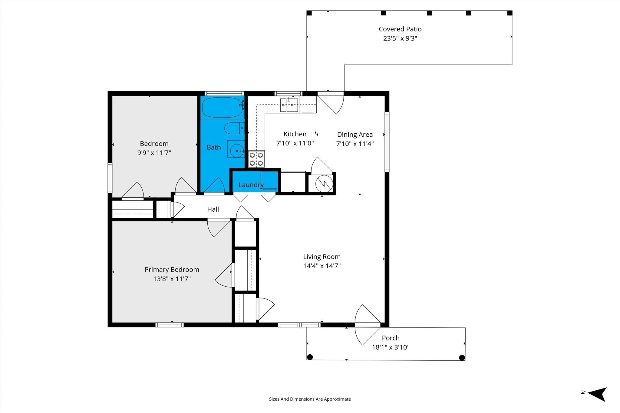 14165 River Oaks Road, Unit A & B Coden, AL 36523 - Photo 34 of 35 View of home floor plan