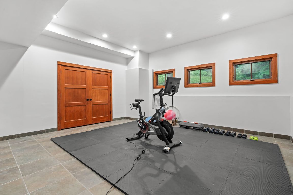 781 Hudson Road Highlands, NC 28741 - Photo 30 of 43 Workout Room Lower Level