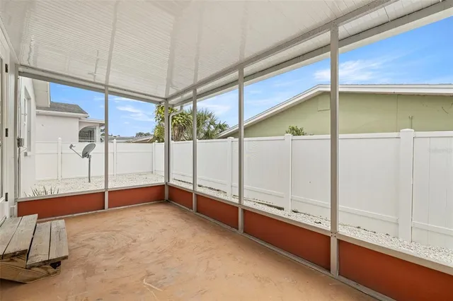 a view of a indoor garage