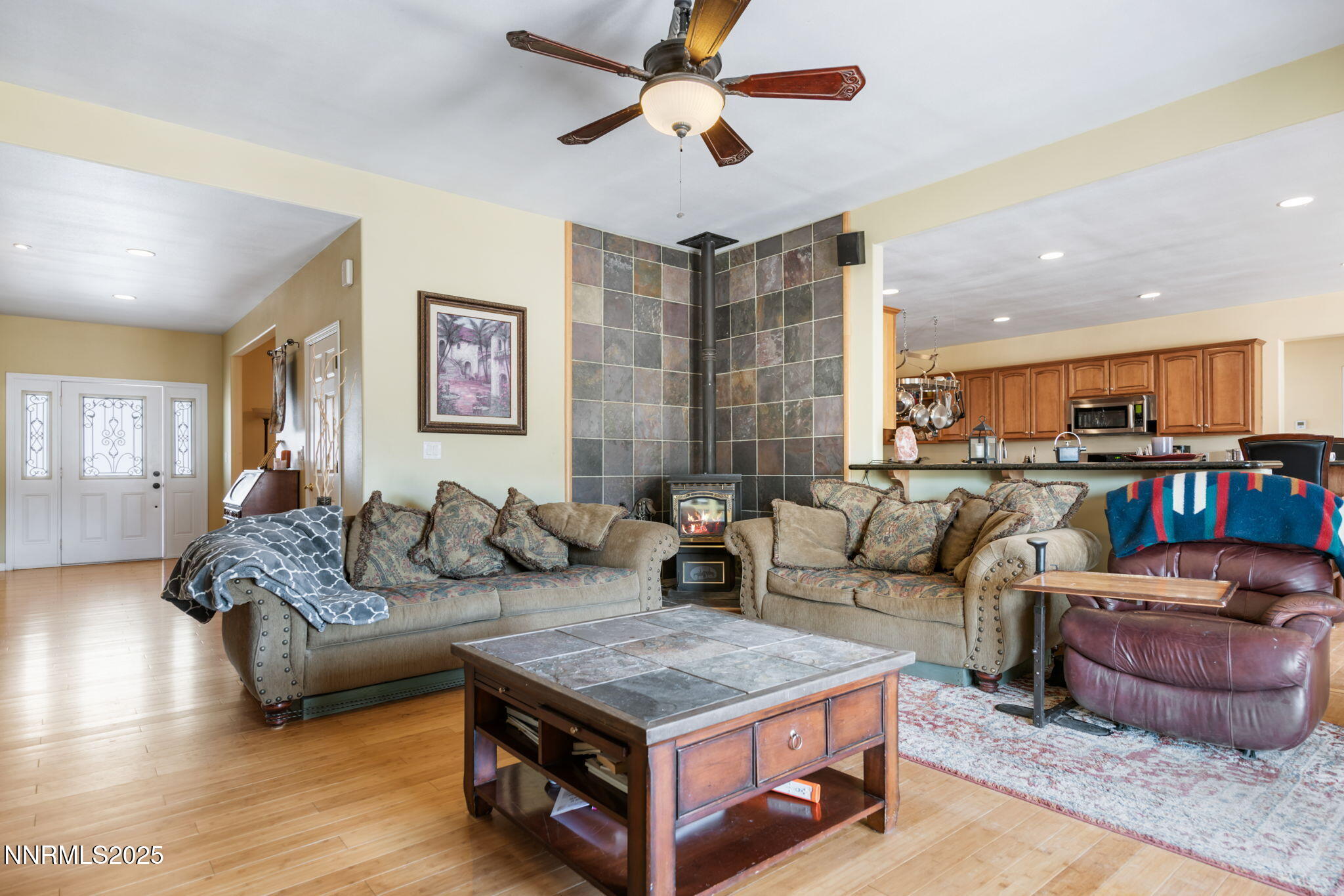 275 Imperial Road Dayton, NV 89403 - Photo 11 of 53 a living room with furniture and a view of kitchen