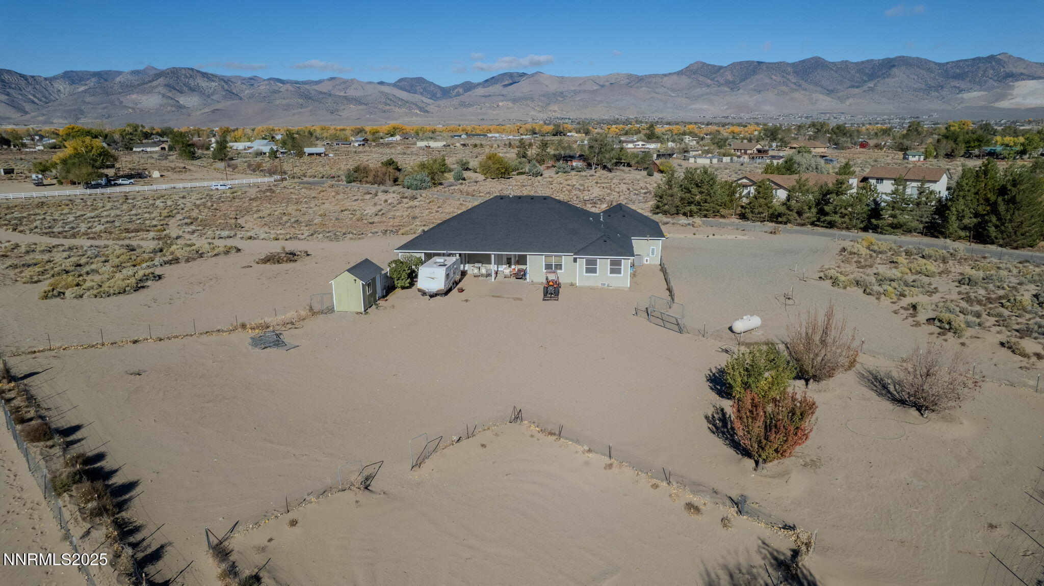 275 Imperial Road Dayton, NV 89403 - Photo 31 of 53 a view of a mountain with a mountain and a lake view