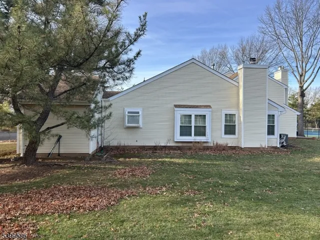 a backyard of a house