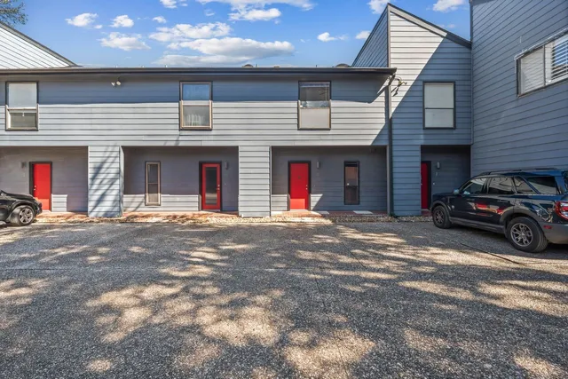 a view of a car garage