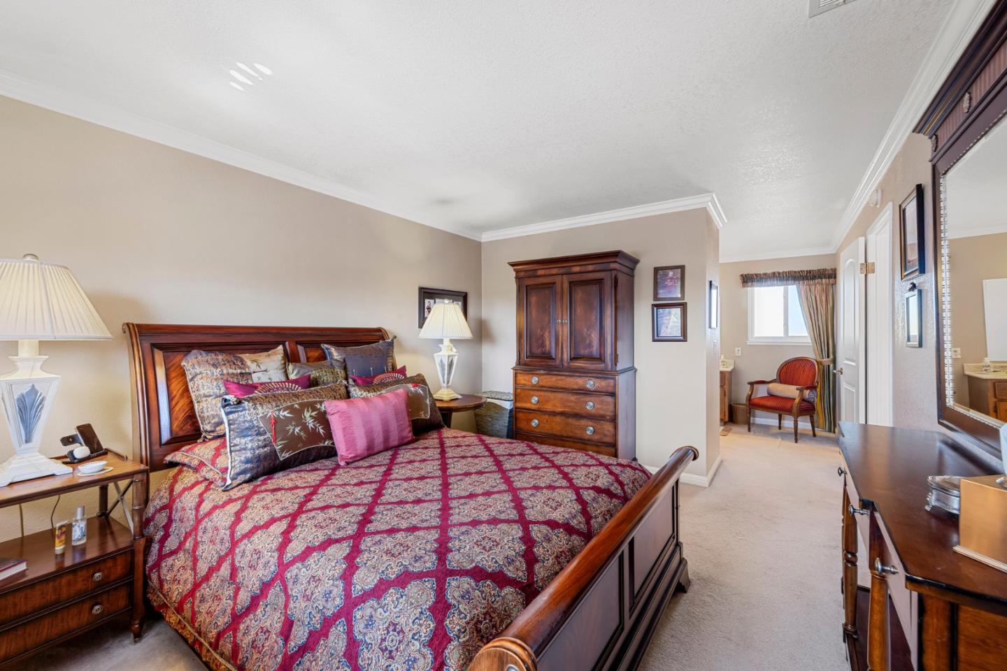 1272 Stardust Way Milpitas, CA 95035 - Photo 40 of 61 a bedroom with a bed and wooden floor