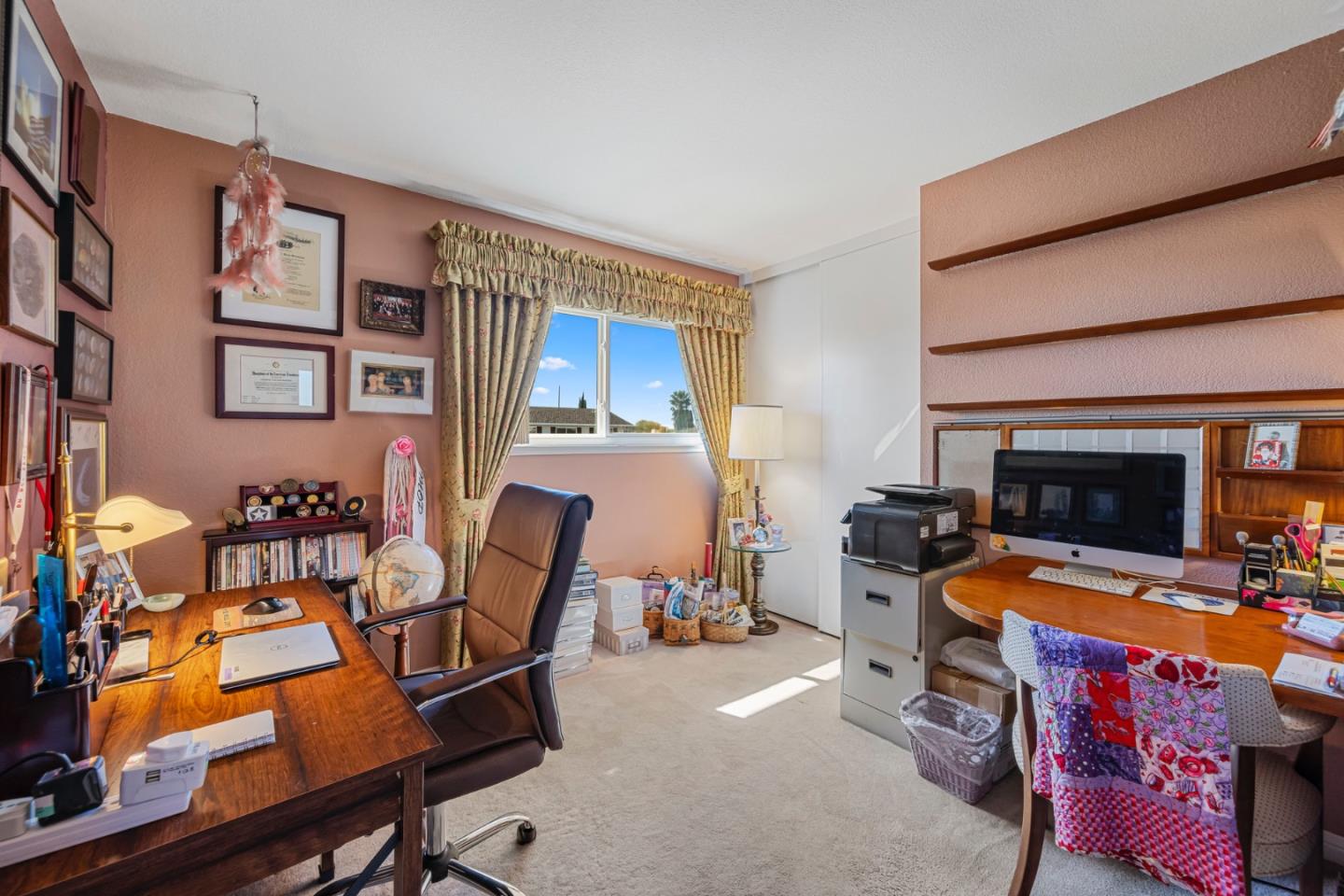 1272 Stardust Way Milpitas, CA 95035 - Photo 45 of 61 a living room with furniture and a fireplace