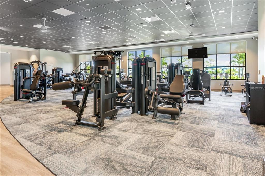 17535 Jadestone Court Venice, FL 34293 - Photo 75 of 92 a view of a room with gym equipment