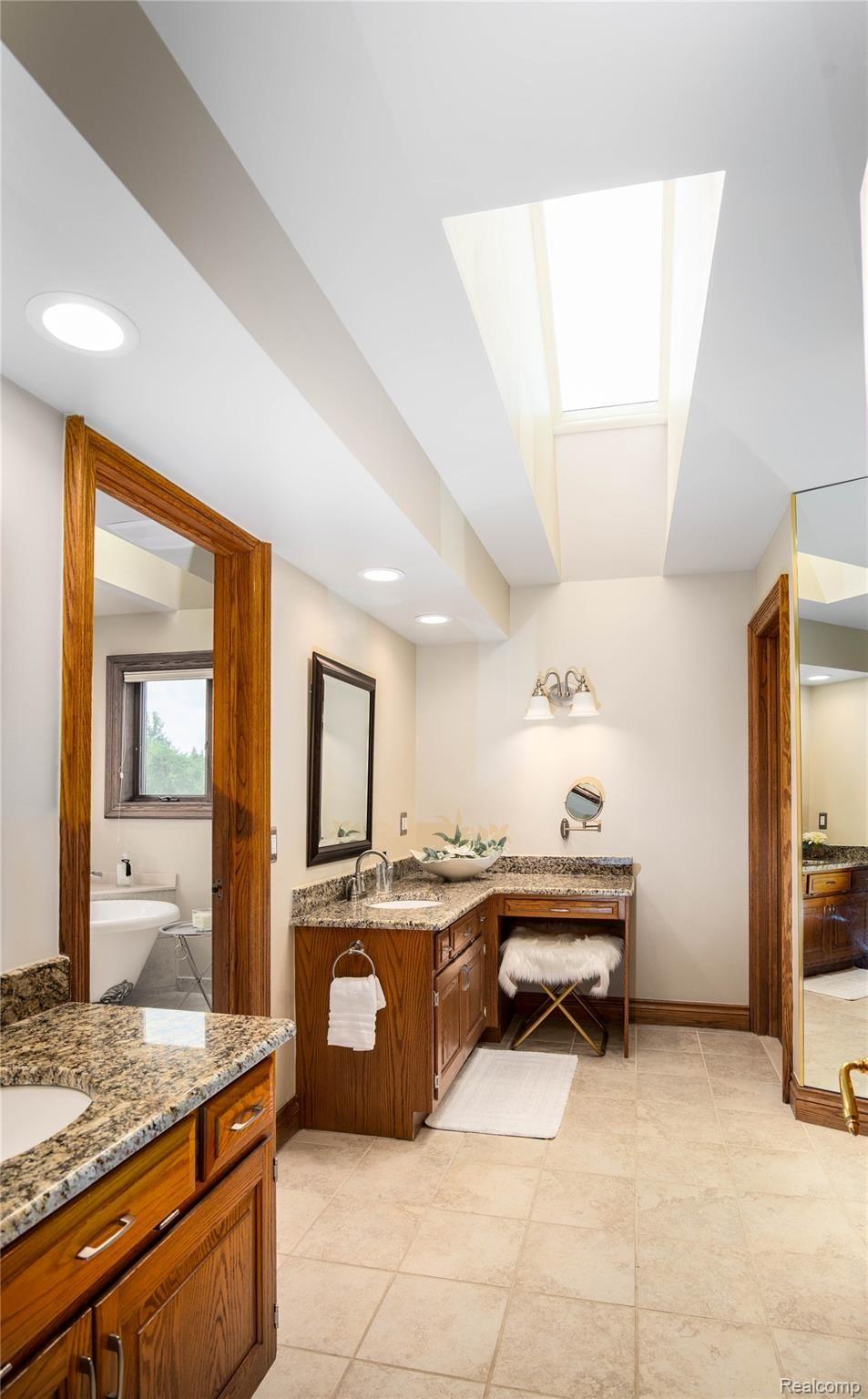 10165 Marshall Road South Lyon, MI 48178 - Photo 46 of 79 Master Bathroom with Double Vanities