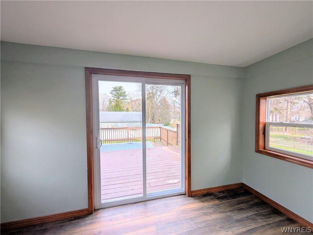 72 North Center Street Perry, NY 14530 - Photo 18 of 46 Entryway room from deck to Kitchen