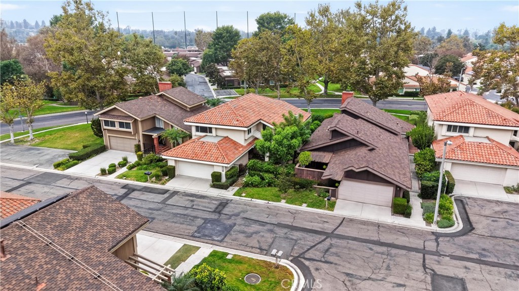 513 Pebble Beach Place Fullerton, CA 92835 - Photo 39 of 42 an aerial view of house with yard swimming pool and outdoor seating