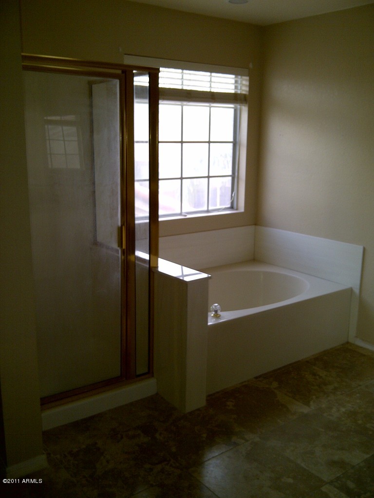 823 West Iris Drive Gilbert, AZ 85233 - Photo 9 of 13 Master Bathroom Shower & Tub