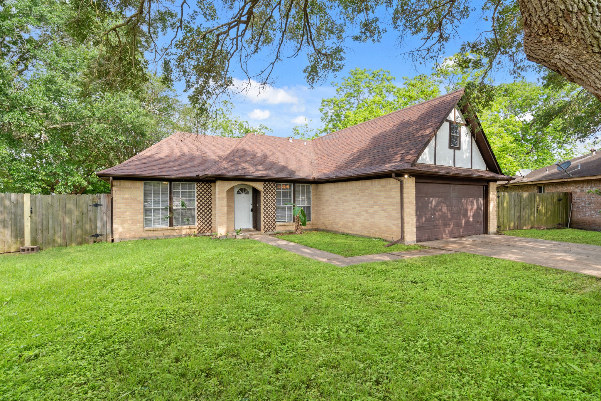 2220 Spruce Drive Rosenberg, TX 77471 - Photo 2 of 18 The property is situated on an oversized lot, offering ample outdoor space and added privacy.