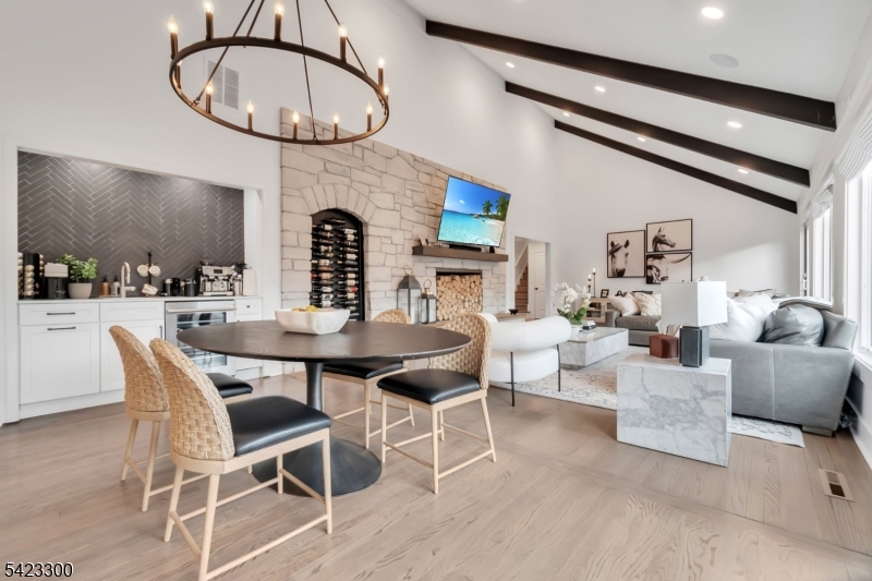 16 East Greenbrook Road North Caldwell, NJ 07006 - Photo 9 of 45 a view of a dining room with furniture