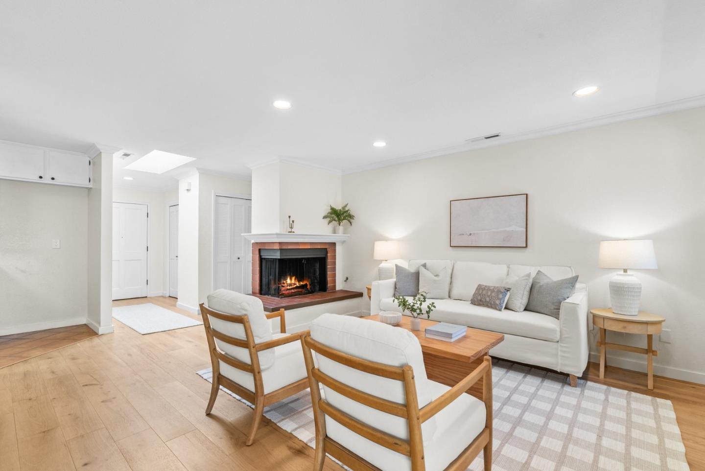 6101 Sheraton Place Aptos, CA 95003 - Photo 11 of 47 a living room with furniture and a fireplace
