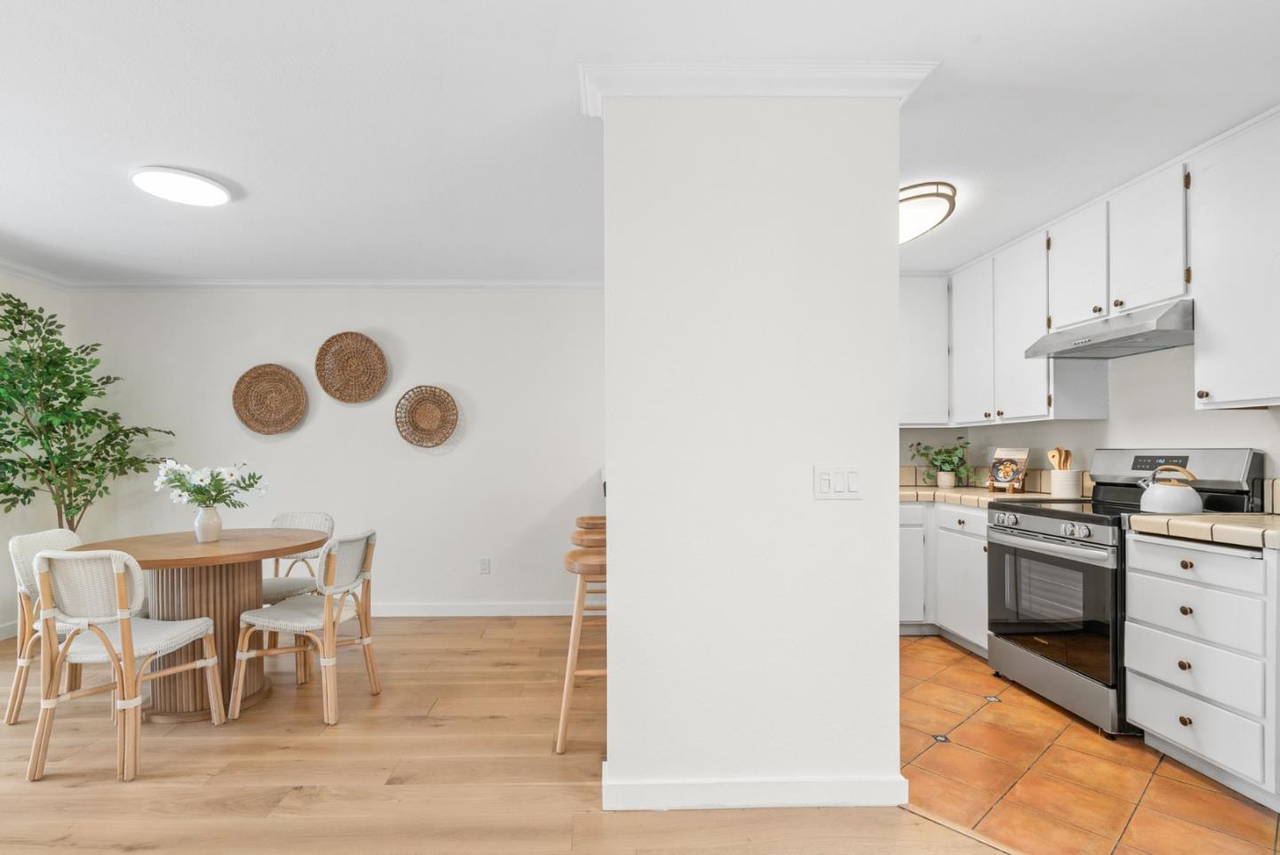 6101 Sheraton Place Aptos, CA 95003 - Photo 13 of 47 a kitchen with stainless steel appliances granite countertop a stove a sink and a refrigerator