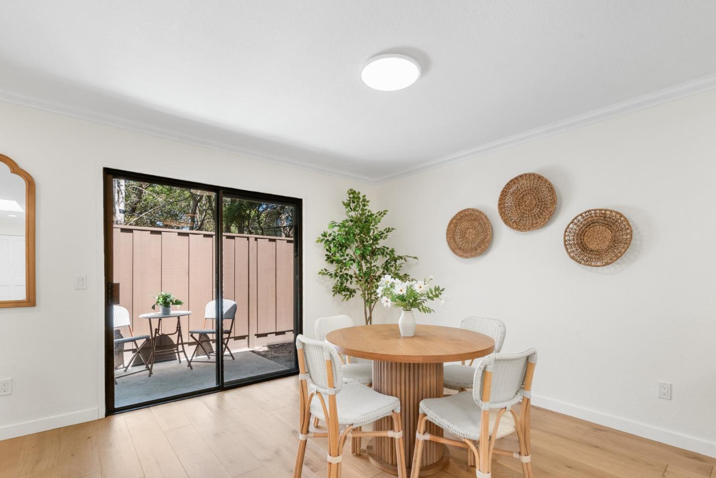 6101 Sheraton Place Aptos, CA 95003 - Photo 14 of 47 a view of a dining room with furniture and wooden floor