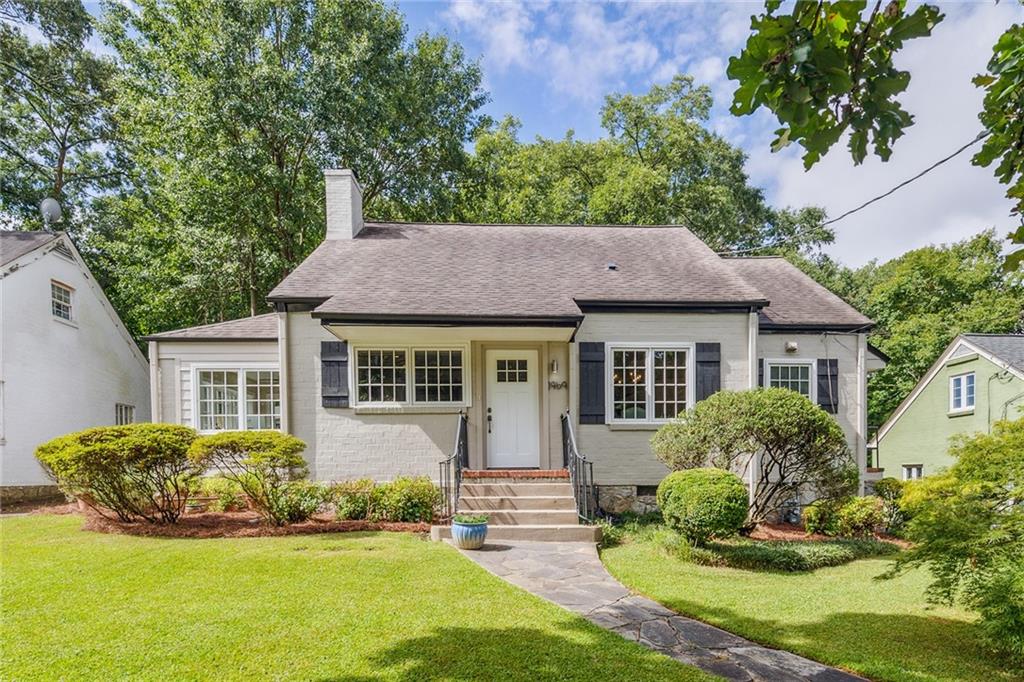 1969 North Decatur Road Atlanta, GA 30307 - Photo 1 of 1 a view of a house with a yard plants and large tree