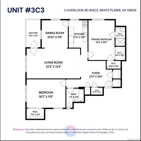 $399,000 | 2 Overlook Road, Unit 3C3, White Plains, NY 10605