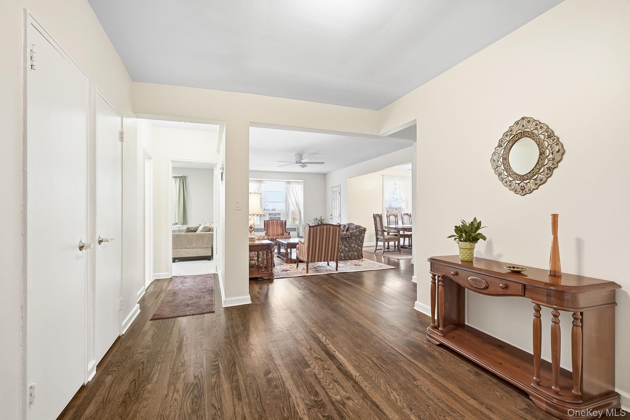 2 Overlook Road, Unit 3C3 White Plains, NY 10605 - Photo 8 of 36 a living room with furniture and wooden floor