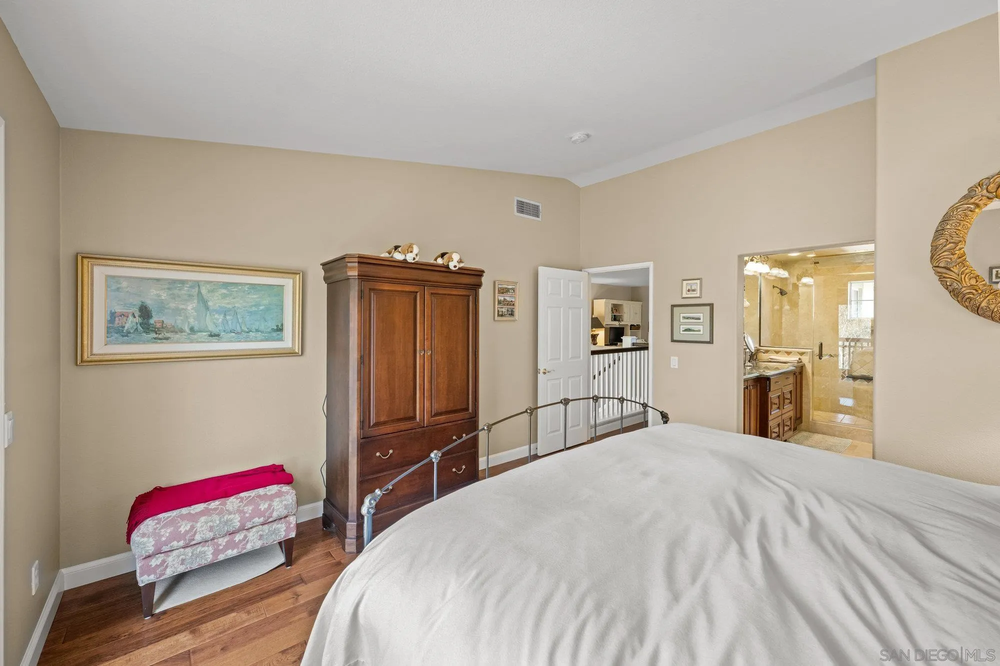 6845 Adolphia Drive Carlsbad, CA 92011 - Photo 12 of 33 a bedroom with a bed and a closet