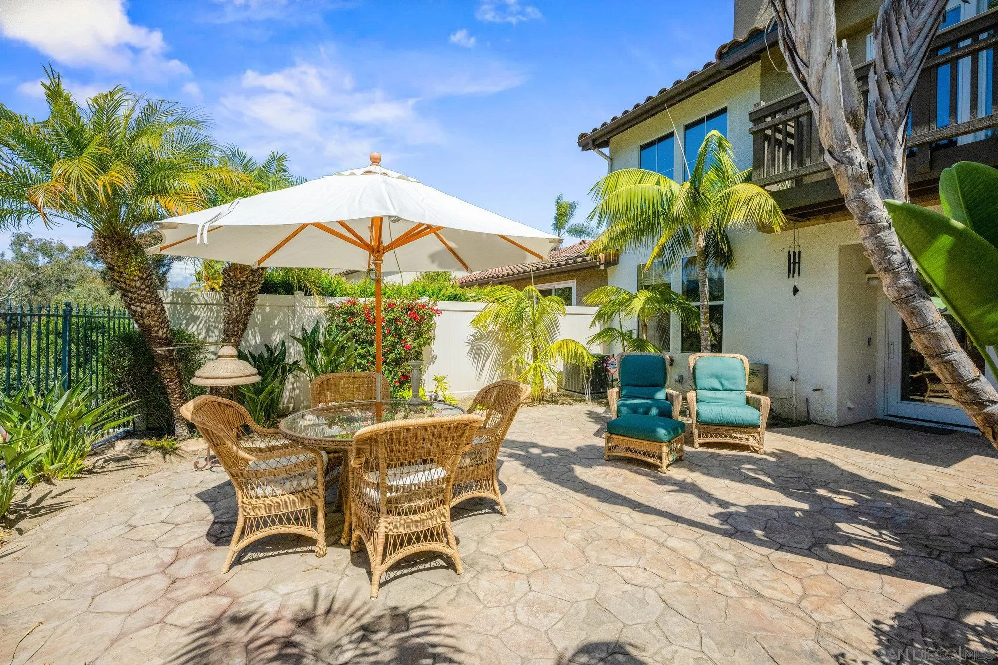 6845 Adolphia Drive Carlsbad, CA 92011 - Photo 21 of 33 a view of a backyard with a sitting area and furniture