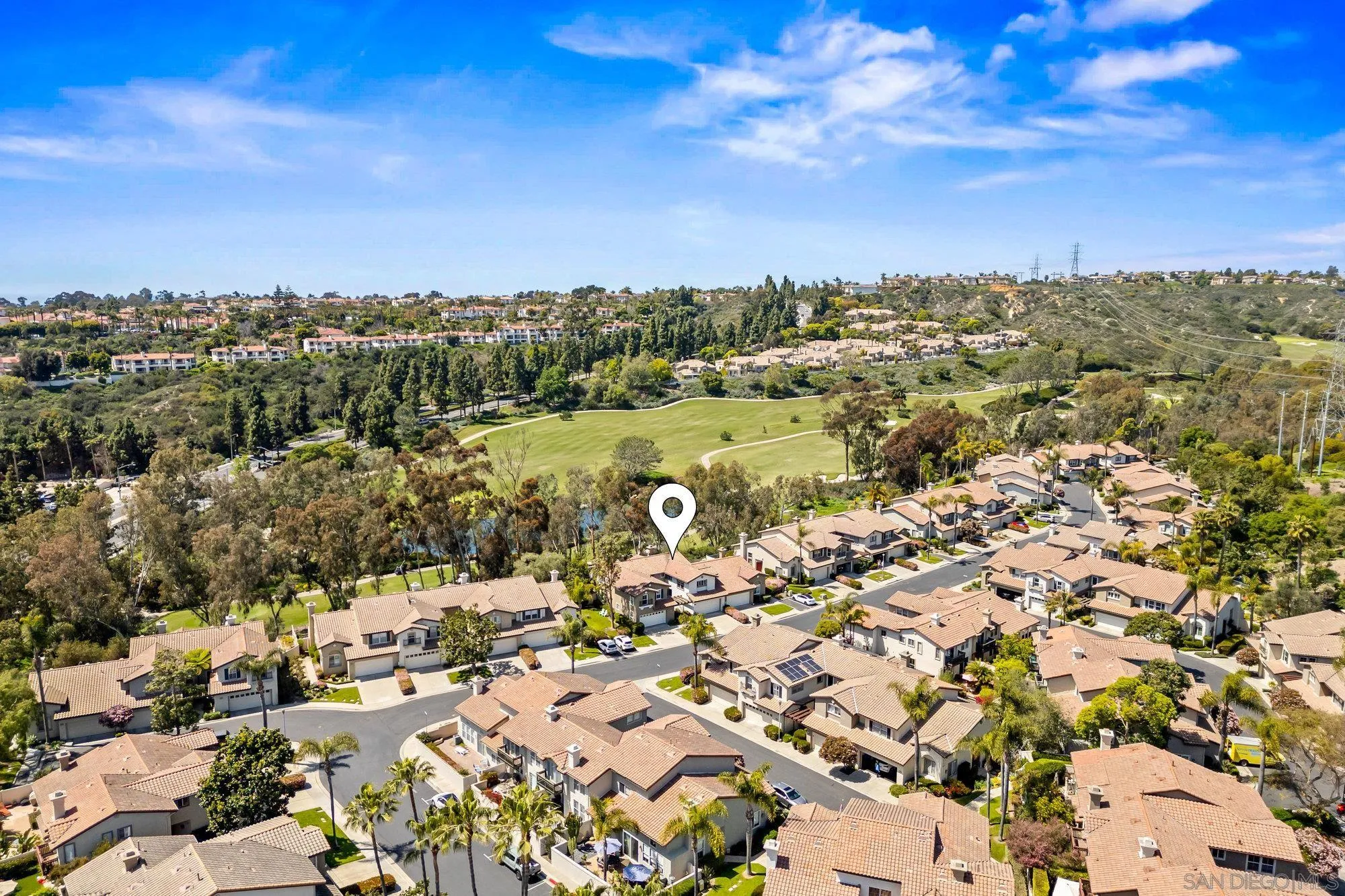 6845 Adolphia Drive Carlsbad, CA 92011 - Photo 29 of 33 an aerial view of a city with lots of residential buildings