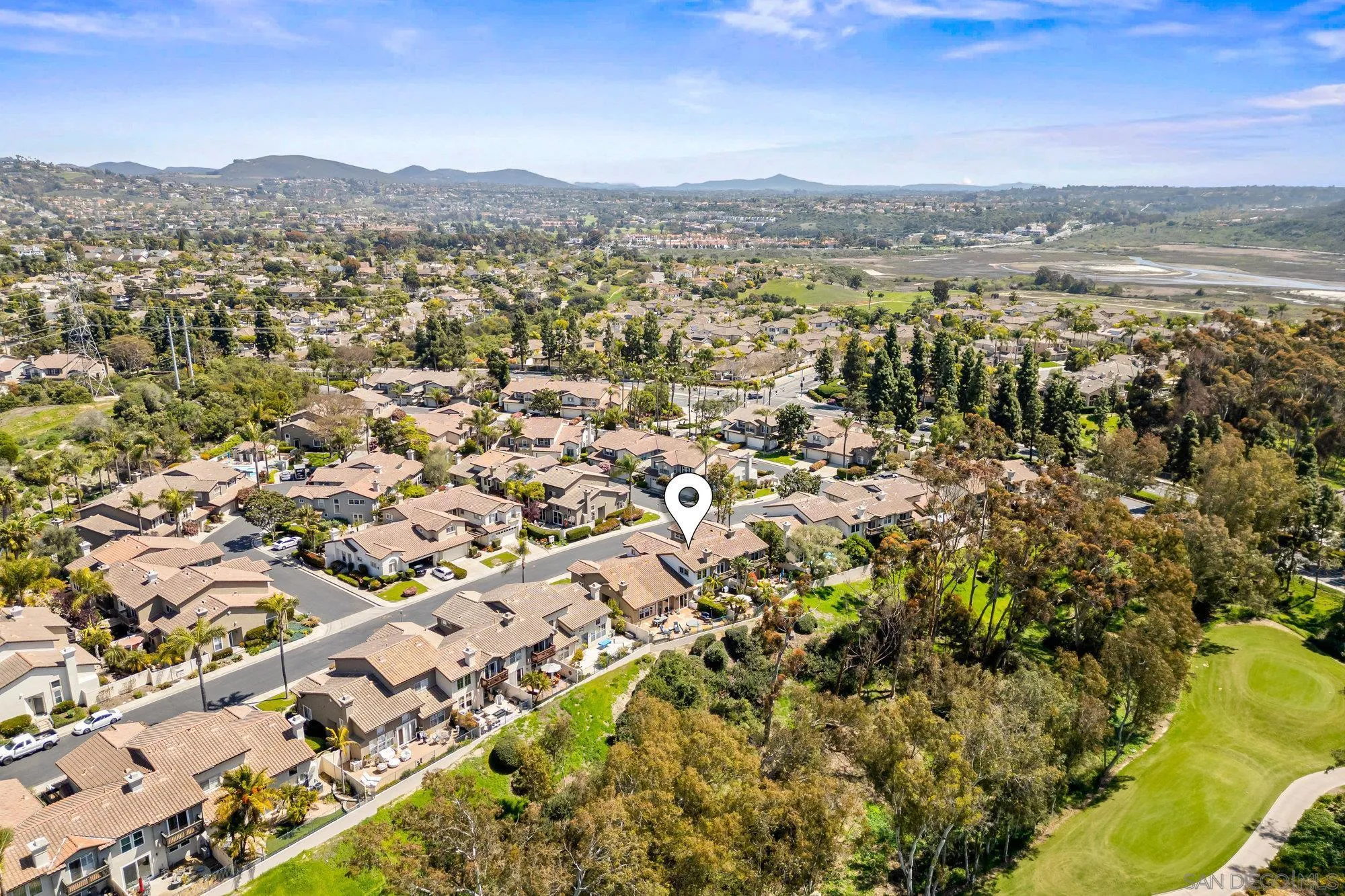 6845 Adolphia Drive Carlsbad, CA 92011 - Photo 30 of 33 an aerial view of residential building and trees