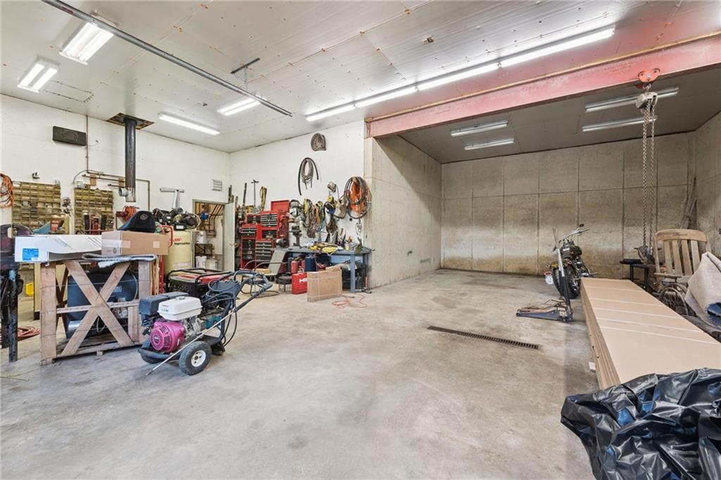 576 Stoney Run Road Blairsville, PA 15717 - Photo 21 of 21 a view of a garage with rack and bicycle