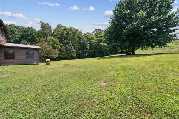 a view of outdoor space and yard