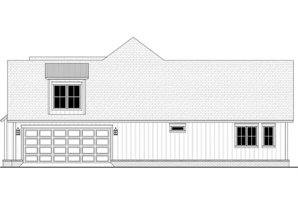 a black and white photo of a house