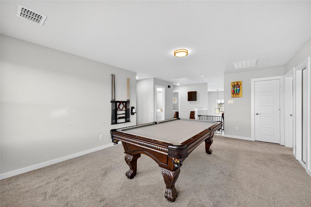 608 Finlee Way Tioga, TX 76271 - Photo 26 of 35 a room with pool table and windows