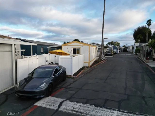 a view of a terrace with a chair
