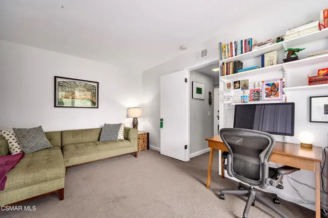 a view of yard from outdoor seating