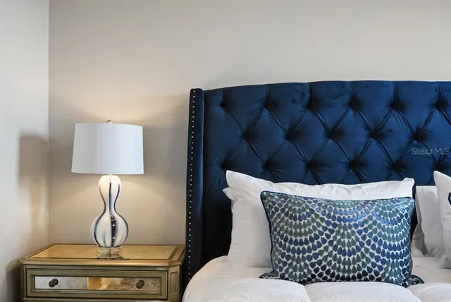 a view of a red door of the house