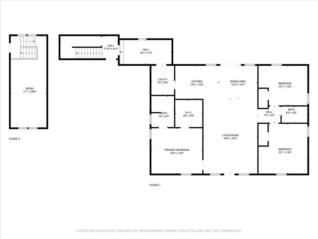 2250 Poolville Cut Off Road Springtown, TX 76082 - Photo 22 of 22 a picture of floor plan