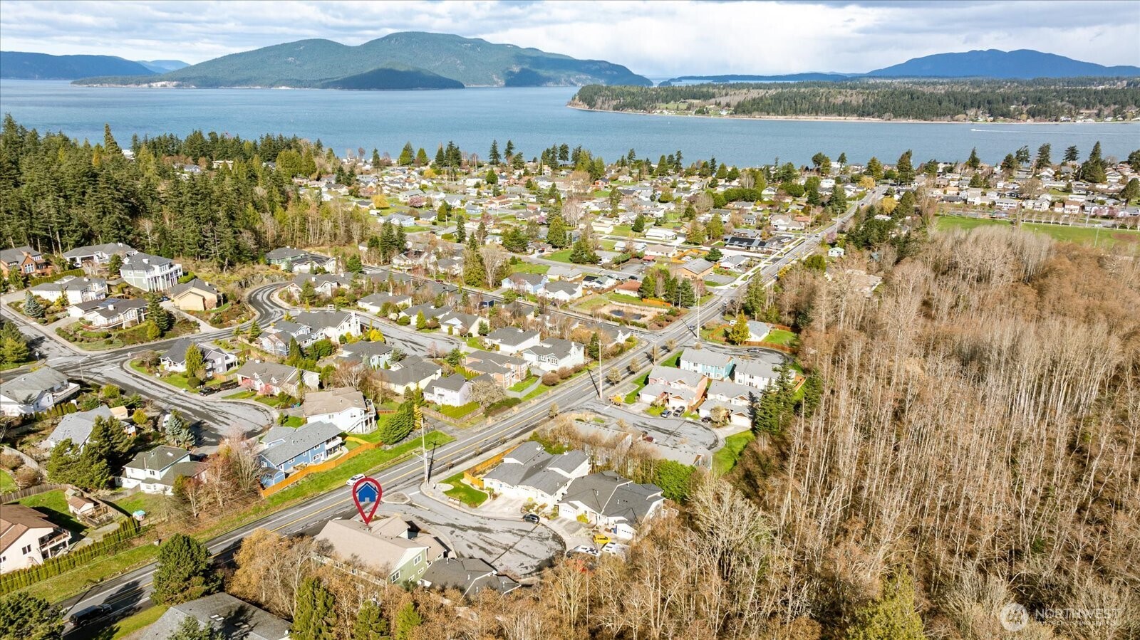 2119 20th Street Anacortes, WA 98221 - Photo 2 of 38 a view of lake with mountain