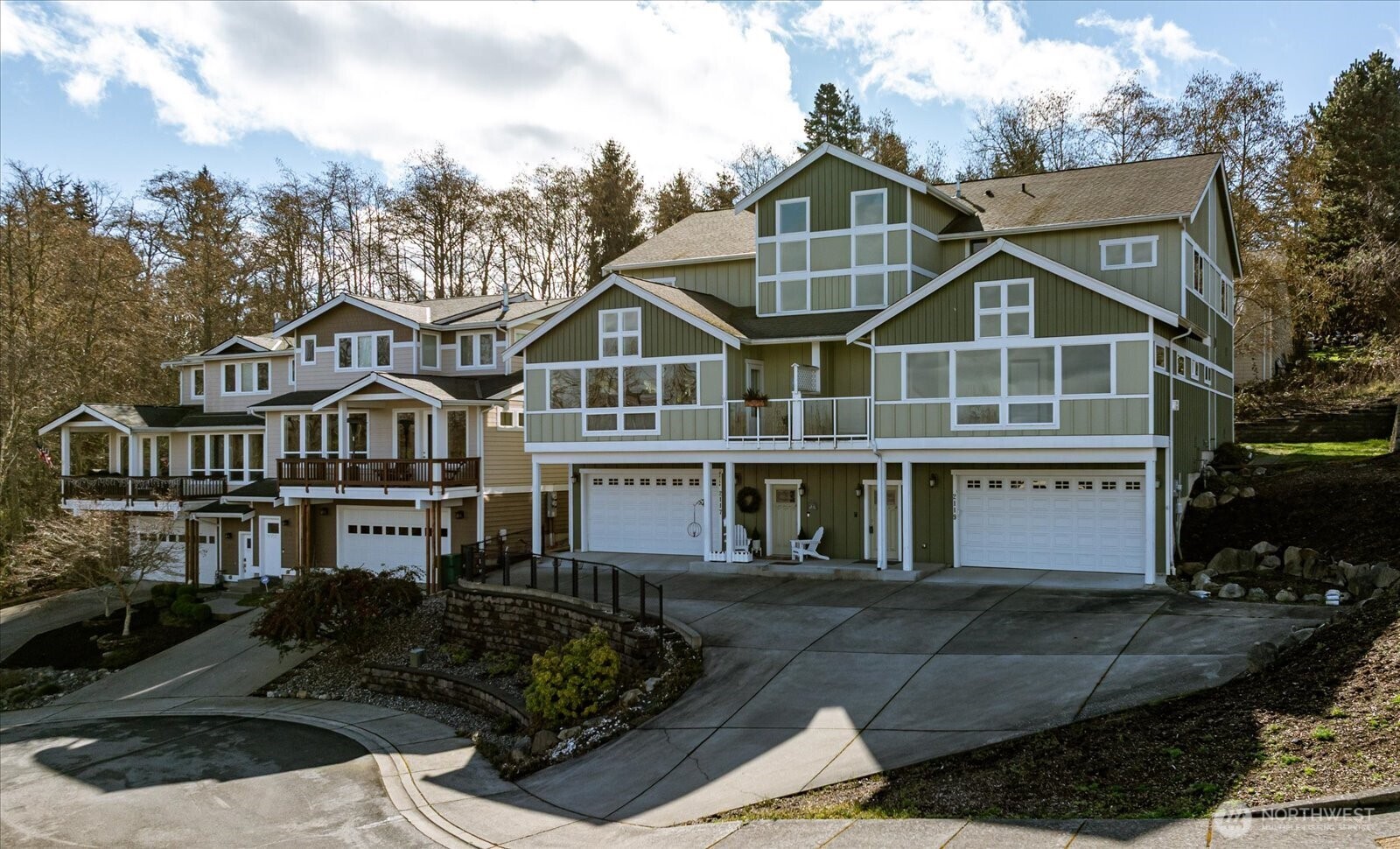 2119 20th Street Anacortes, WA 98221 - Photo 3 of 38 a front view of a house with a yard