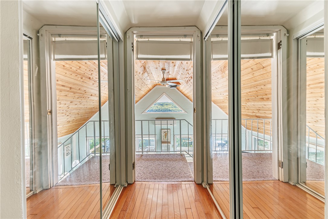 198 East Lake Road Middlesex, NY 14544 - Photo 24 of 50 SPACIOUS UPPER LEVEL BEDROOM VIEW OF CATHERDRAL CE