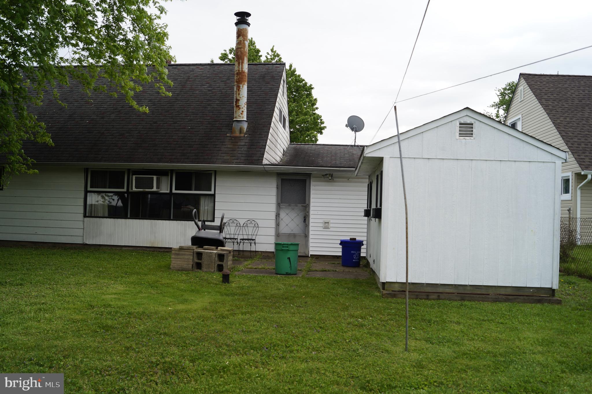 36 Granite Road Levittown, PA 19057 - Photo 20 of 22 Backyard with Shed