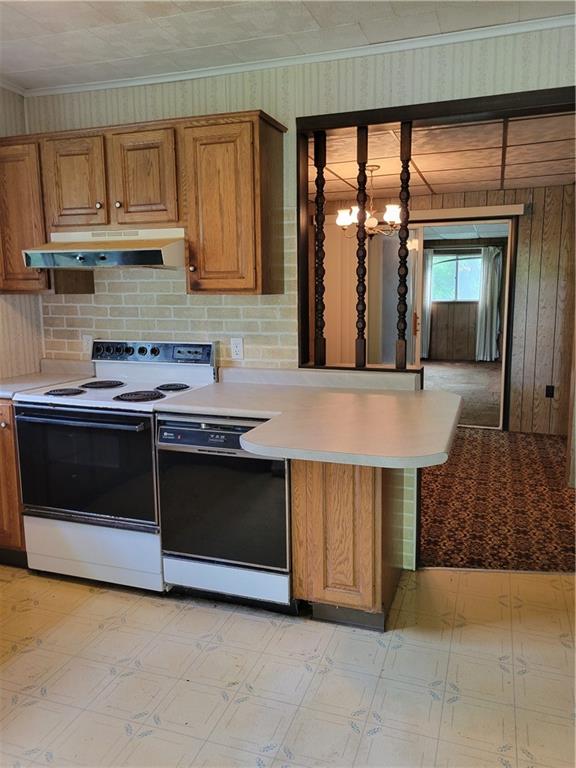 36 Daisytown Road Brownsville, PA 15417 - Photo 6 of 19 a kitchen with stainless steel appliances granite countertop a stove and a sink