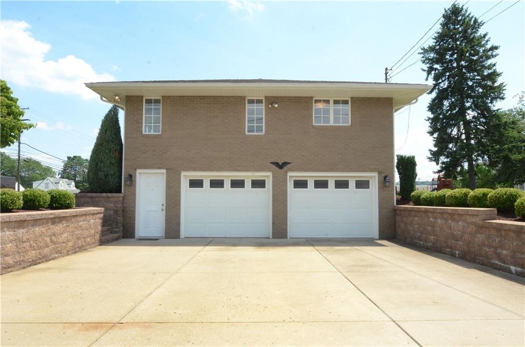 2741 Brodhead Road Aliquippa, PA 15001 - Photo 23 of 25 Nicely landscaped over sized cement driveway - off Richie Street