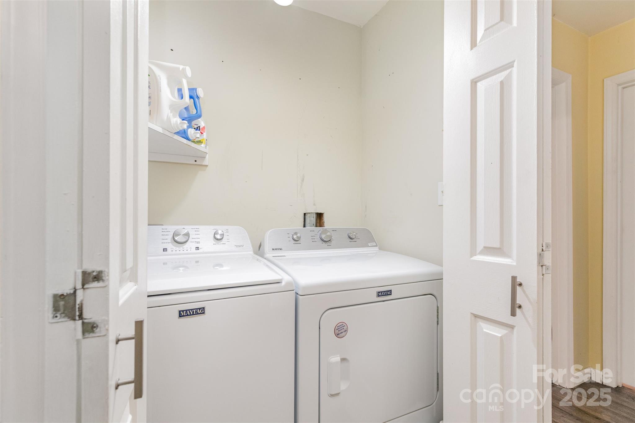 2241 Indian Cross Trail Matthews, NC 28104 - Photo 21 of 46 a utility room with dryer and washer